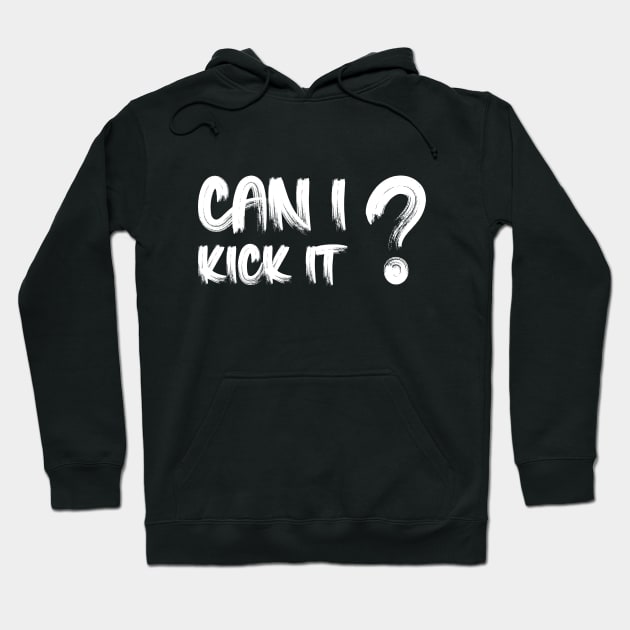 Can I Kick It Hoodie by Oyeplot